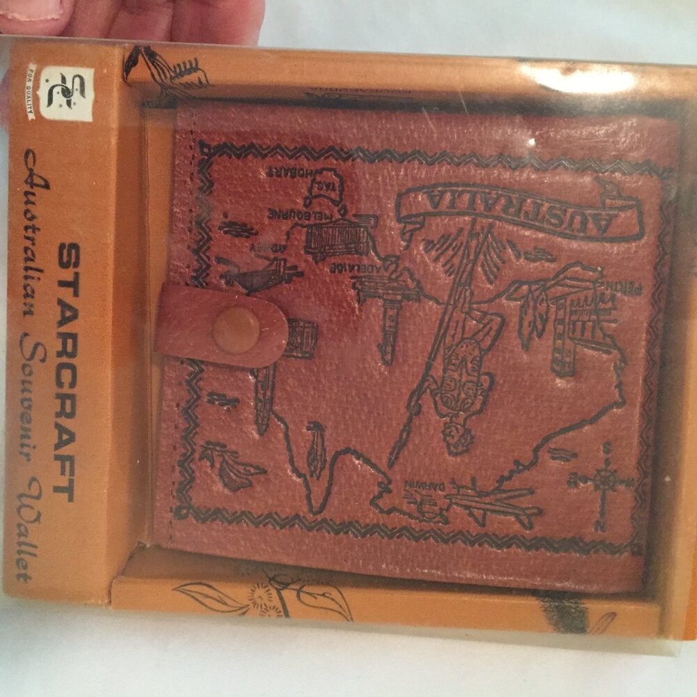 Starcraft Genuine Pigskin Leather Wallet Australia